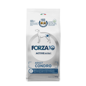 Forza10 ADULT CONDRO Active sausā barība suņiem 10kg Cena norādīta par 1 gb. un ir spēkā pasūtot 2 gb.